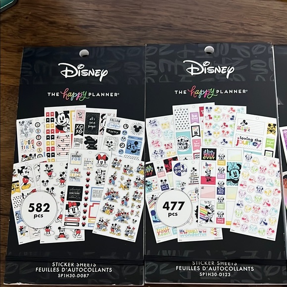 Happy Planner sticker bundle Disney x Happy Planner Sticker Books total 8 Books - Picture 2 of 6